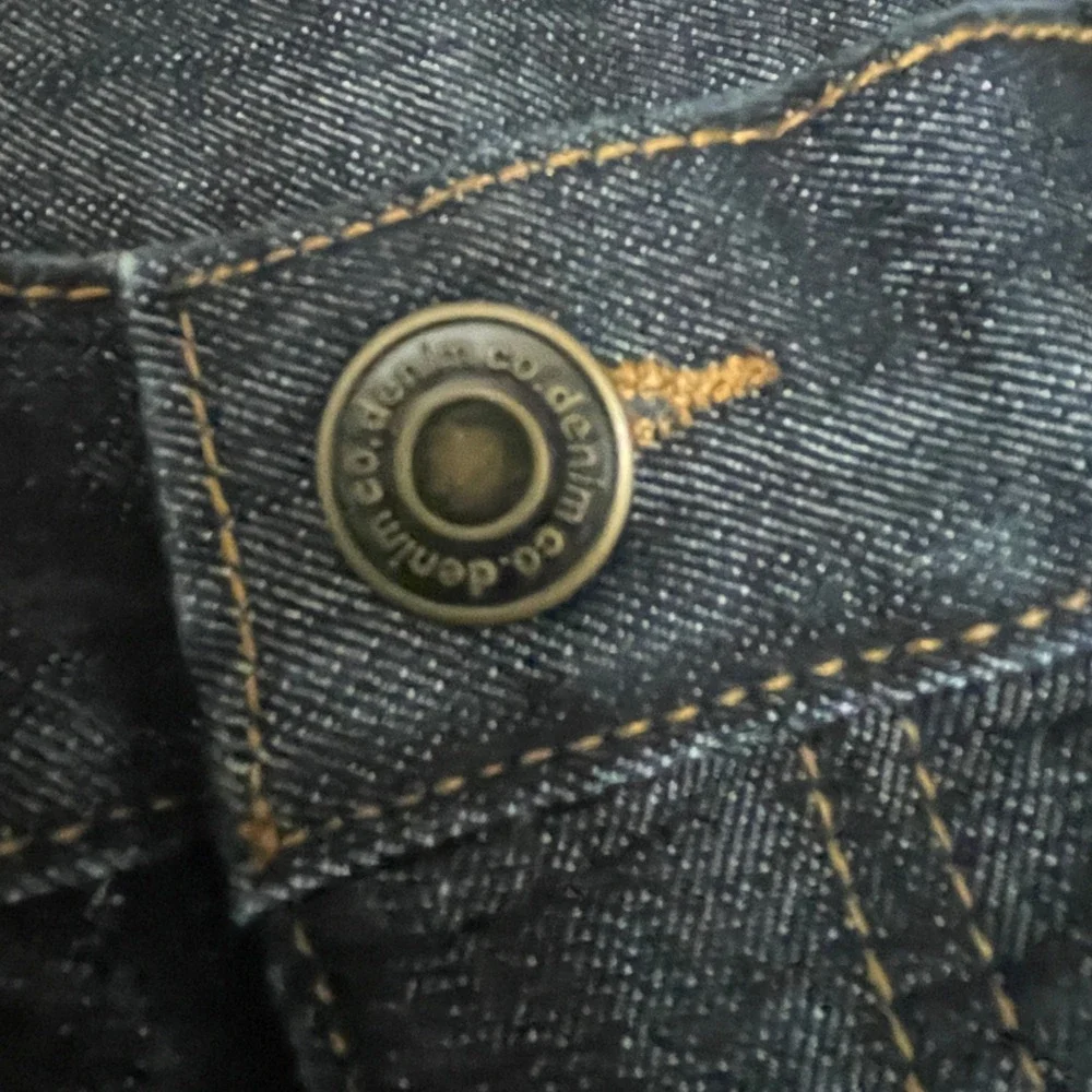 Denim Co. Men's Dark‎ Wash Straight Leg Jeans Size 32x32